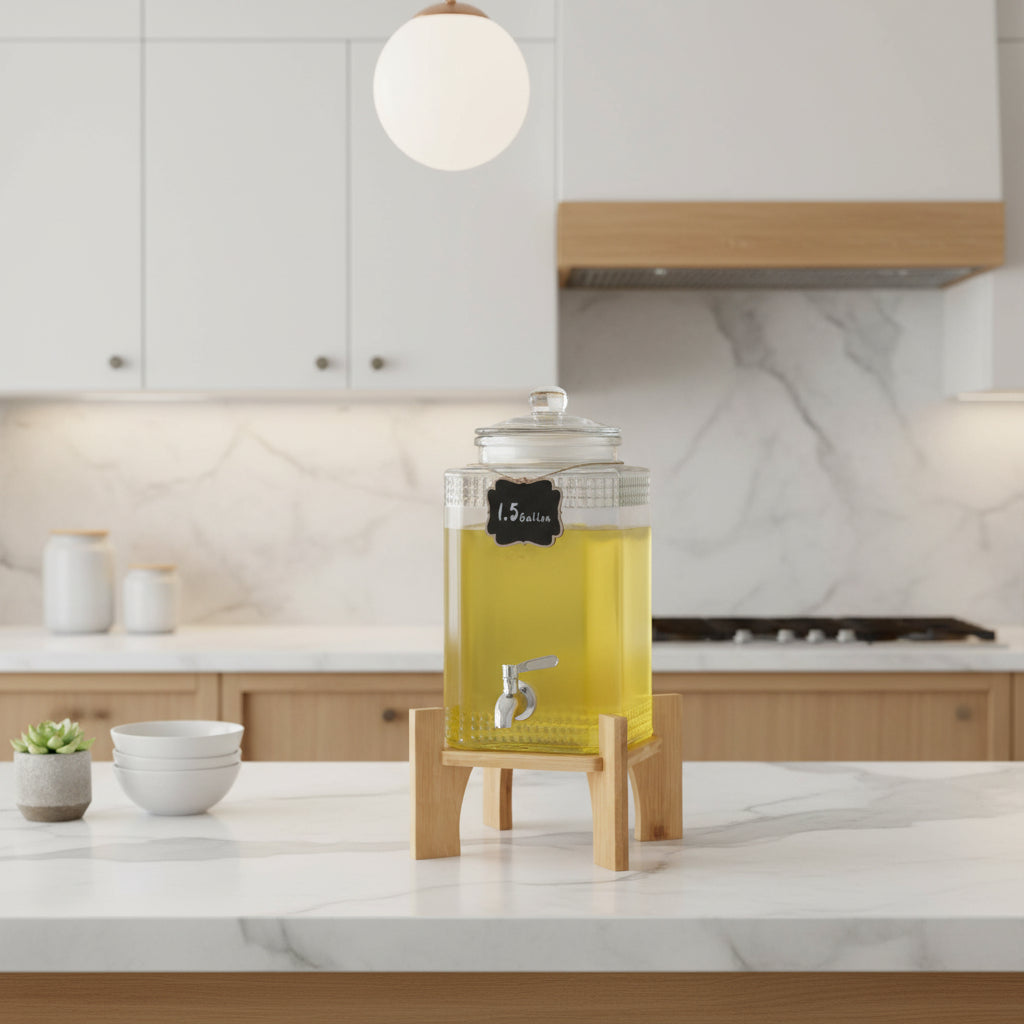 Dispensador de bebidas, dispensadores de bebidas de 1.5 galones/5.5 L para fiestas,