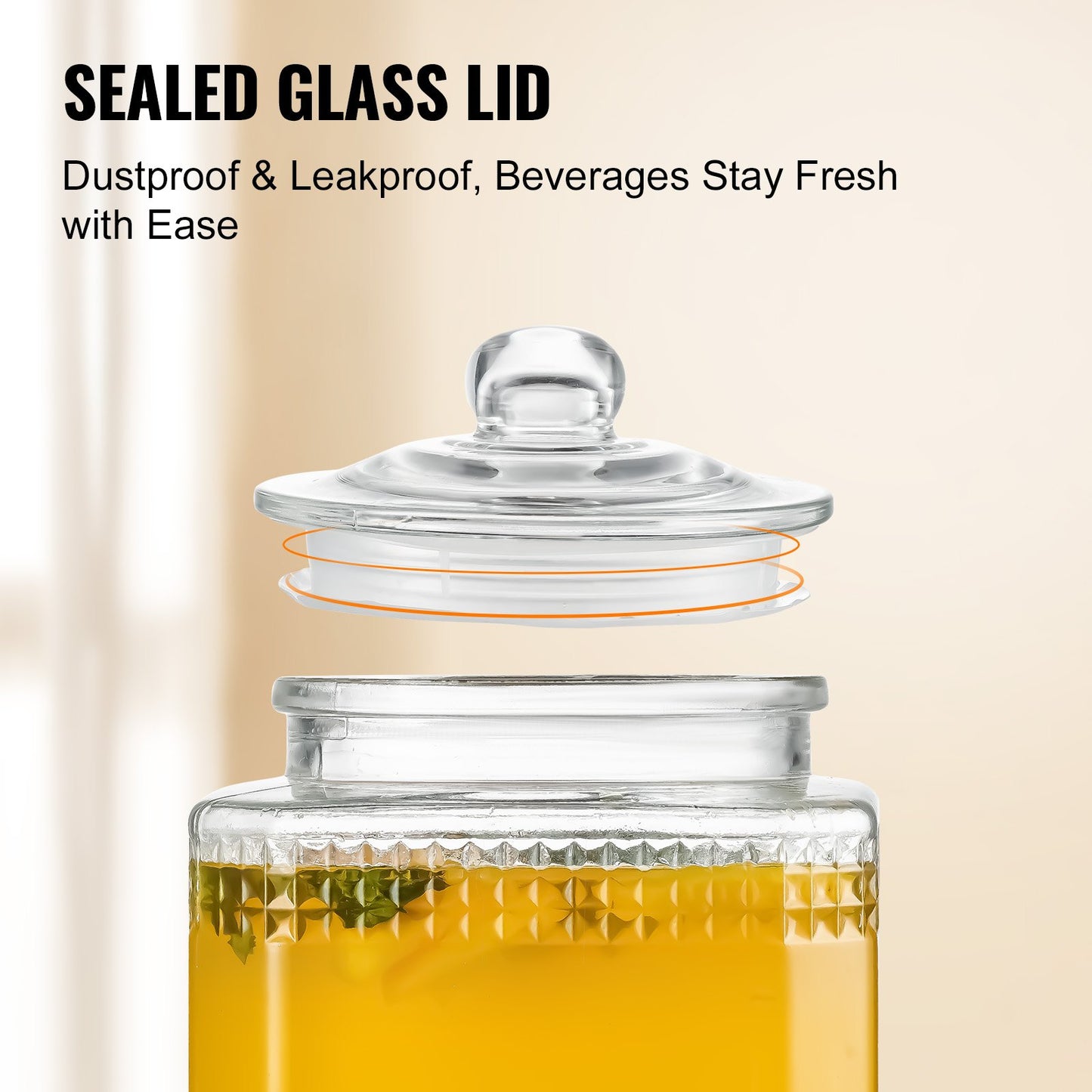 Dispensador de bebidas, dispensadores de bebidas de 1.5 galones/5.5 L para fiestas,