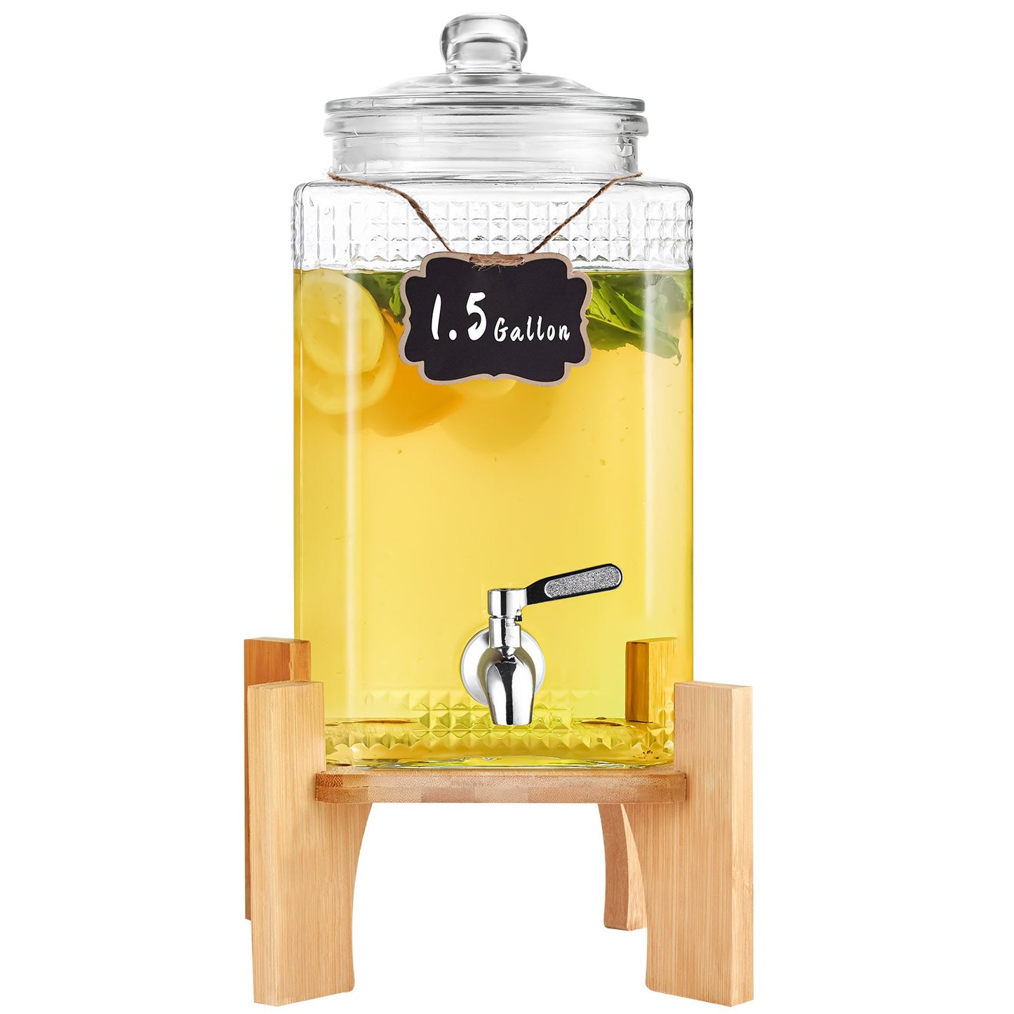 Dispensador de bebidas, dispensadores de bebidas de 1.5 galones/5.5 L para fiestas,